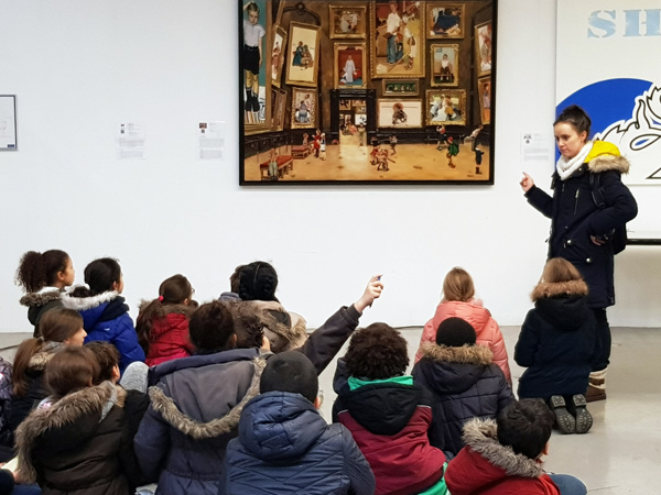 Visite scolaire musée l’aérosol